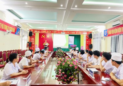Sinh hoạt chuyên môn định kỳ – Nền tảng nâng cao chất lượng khám chữa bệnh tại Bệnh viện Đa khoa Thiệu Hóa