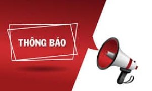 Thông báo Mời Thầu 