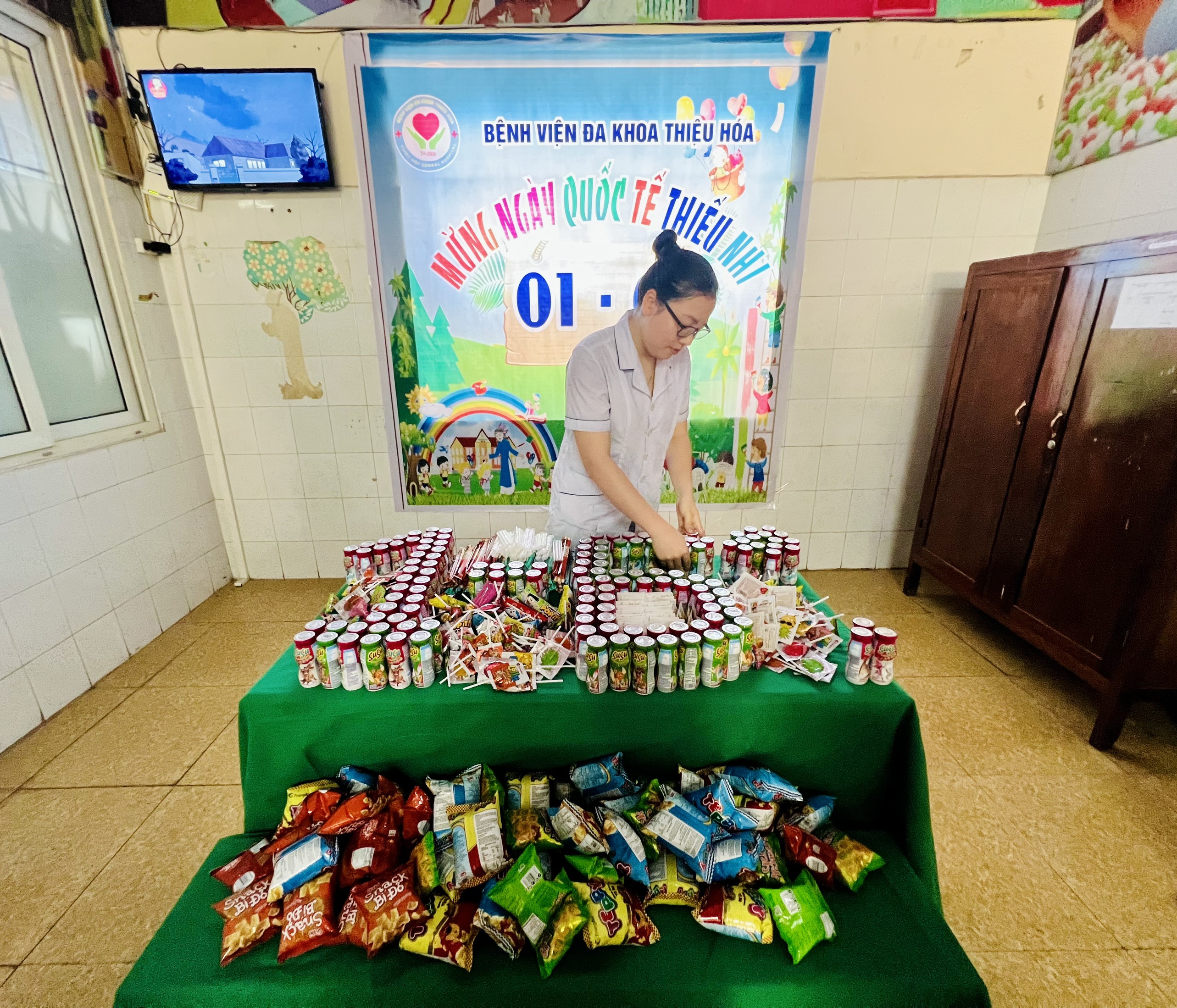 TẾT THIẾU NHI TẠI BVĐK THIỆU HÓA – MÓN QUÀ NHỎ HẠNH PHÚC TO