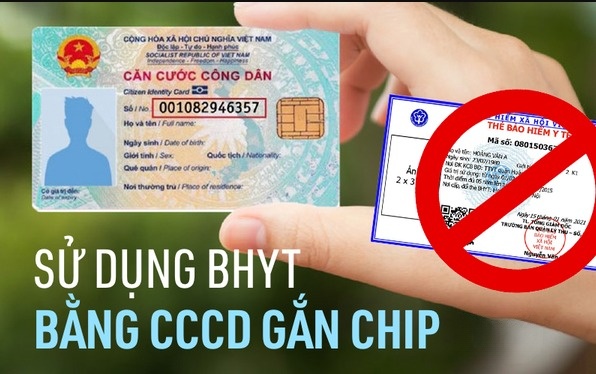 BVĐK THIỆU HÓA TRIỂN KHAI SỬ DỤNG CCCD GẮN CHIP VÀ ỨNG DỤNG VNeID TRONG KHÁM CHỮA BỆNH 