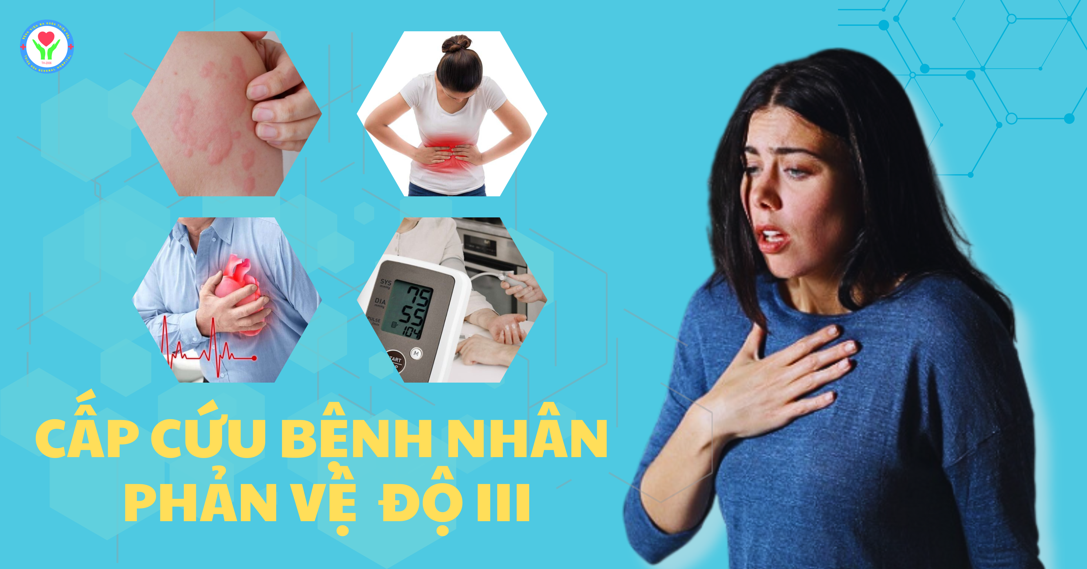CHẠY ĐUA CẤP CỨU THÀNH CÔNG NGƯỜI BỆNH PHẢN VỆ ĐỘ III