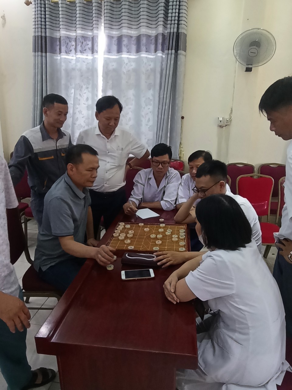 HẤP DẪN HỘI THI CỜ TƯỜNG LẦN I NĂM 2024 TẠI BVĐK THIỆU HÓA