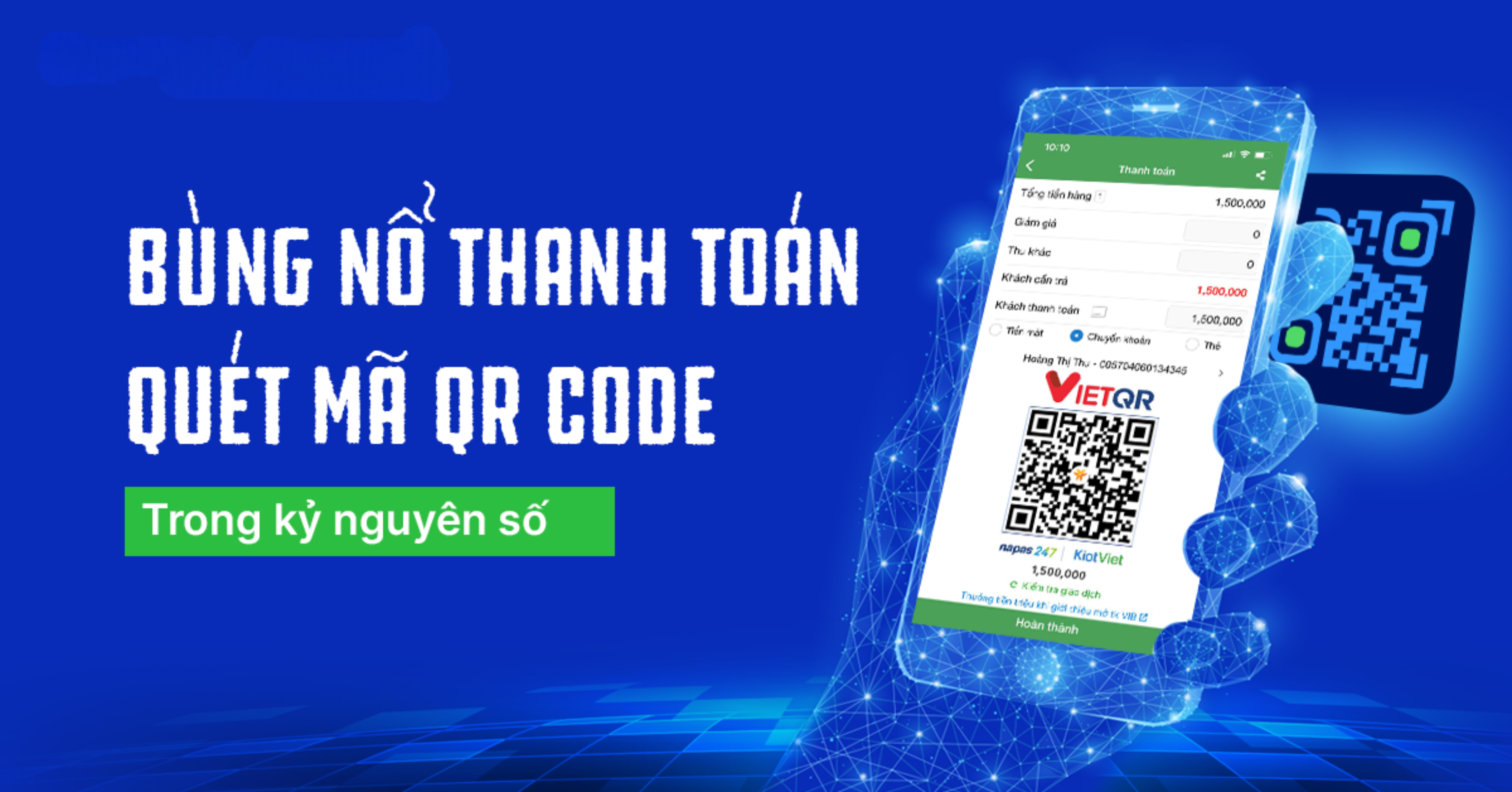 BVĐK THIỆU HÓA TRIỂN KHAI THANH TOÁN KHÔNG DÙNG TIỀN MẶT