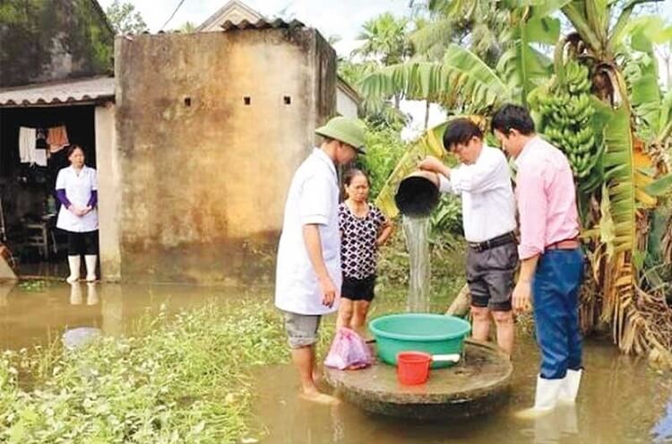 QUY TRÌNH CHUNG XỬ LÝ NƯỚC ĂN UỐNG TRONG MÙA MƯA LŨ