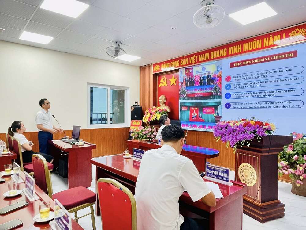 HỘI NGHỊ SƠ KẾT CÔNG TÁC 9 THÁNG ĐẦU NĂM 2025 – TRIỂN KHAI NHIỆM VỤ 3 THÁNG CUỐI NĂM
