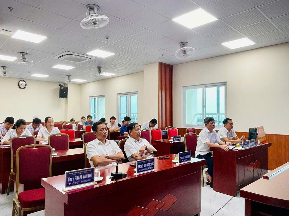 BỆNH VIỆN ĐA KHOA THIỆU HÓA THAM DỰ HỘI THẢO VỀ AN TOÀN HỆ THỐNG THÔNG TIN