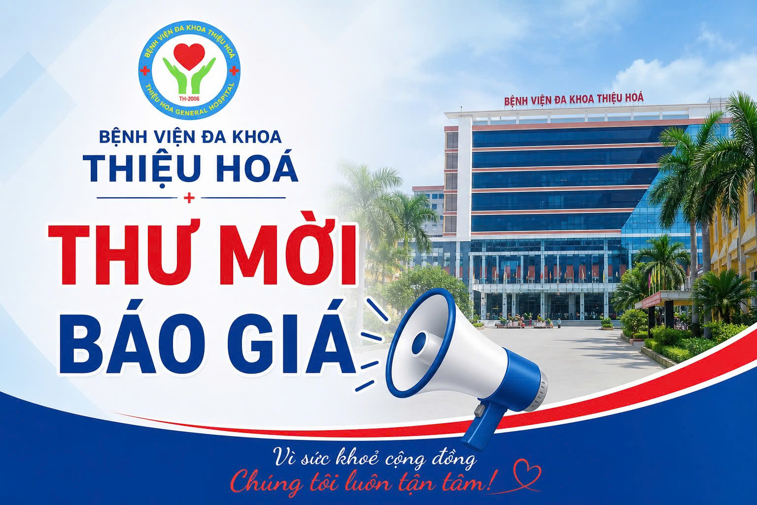 THƯ MỜI BÁO GIÁ : “Mua ghế nhựa phục vụ người bệnh tại các khoa lâm  sàng năm 2026”